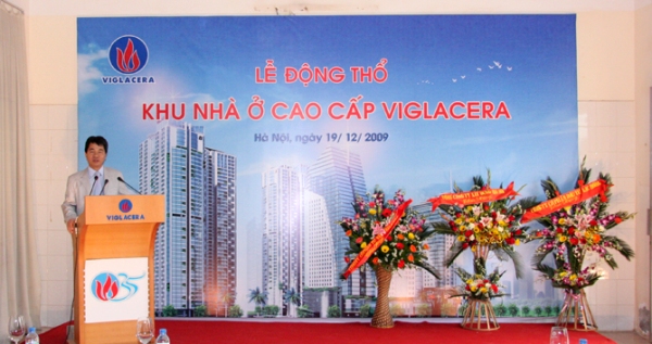 Viglacera khởi công xây khu nhà ở cao cấp