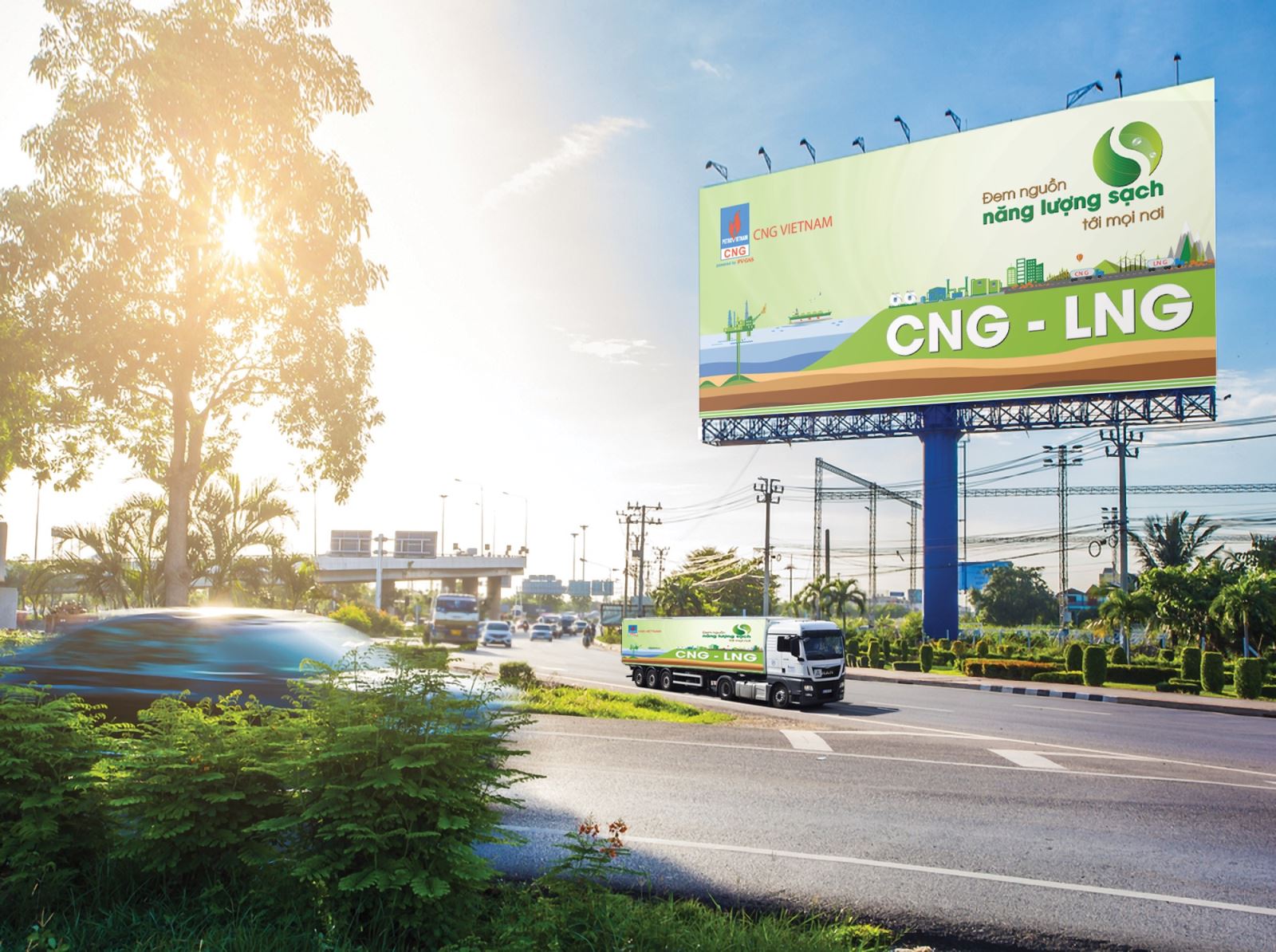 Lợi ích tích cực trong sản xuất từ nhiên liệu khí thiên nhiên nén CNG