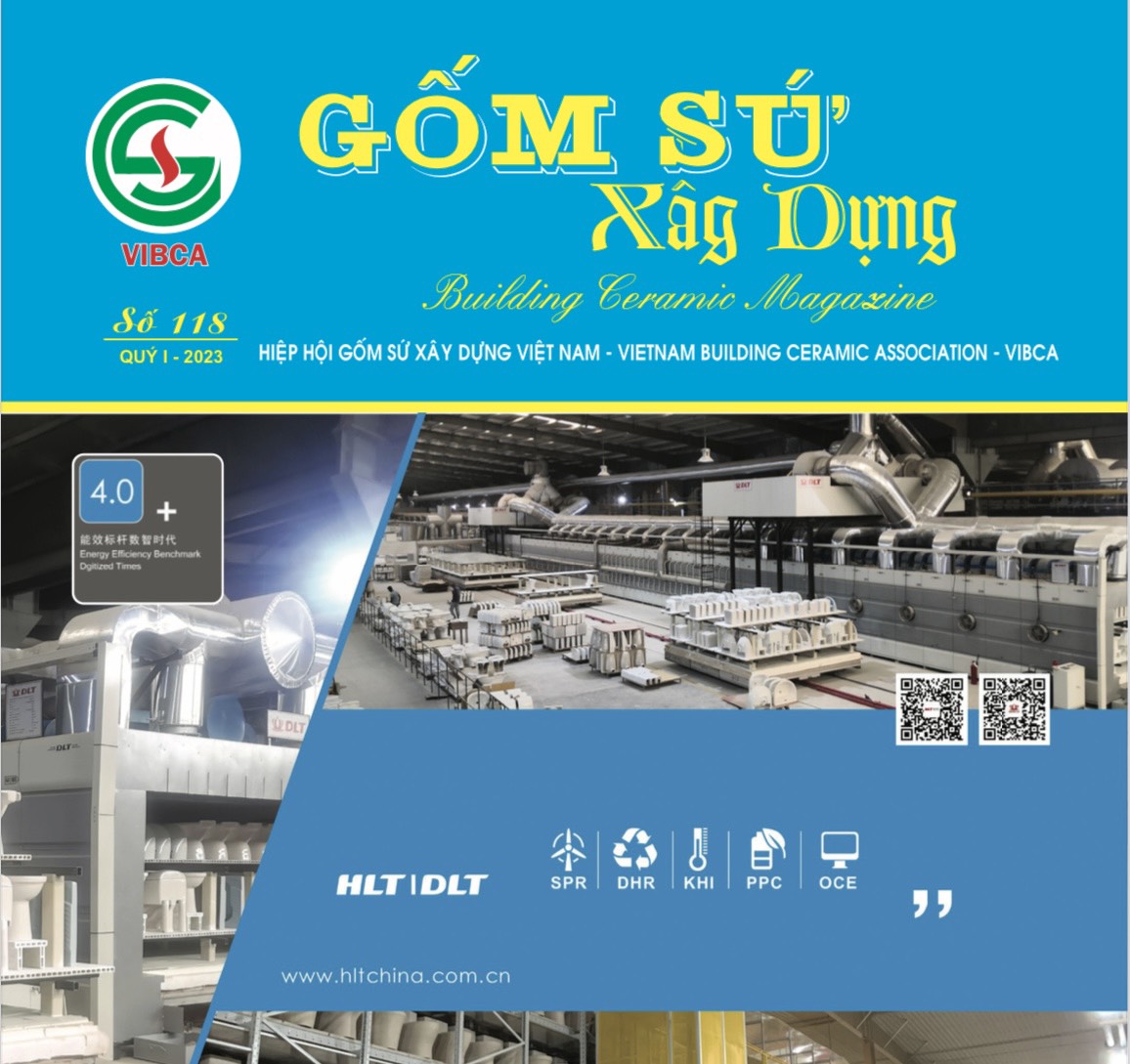 Tạp chí Gốm sứ xây dựng số 118 quý I năm 2023