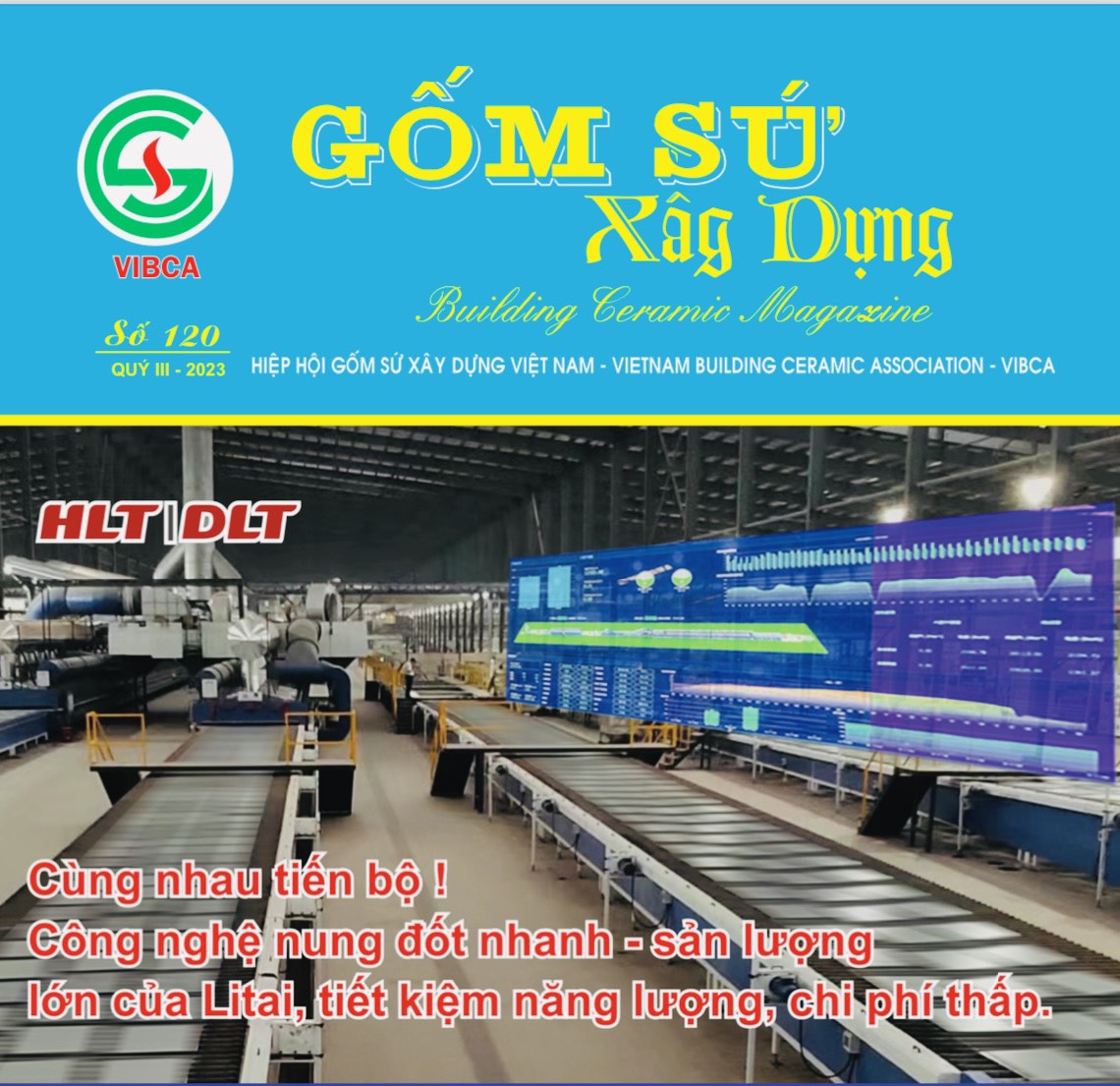 Tạp chí Gốm sứ xây dựng số 120 quý III năm 2023