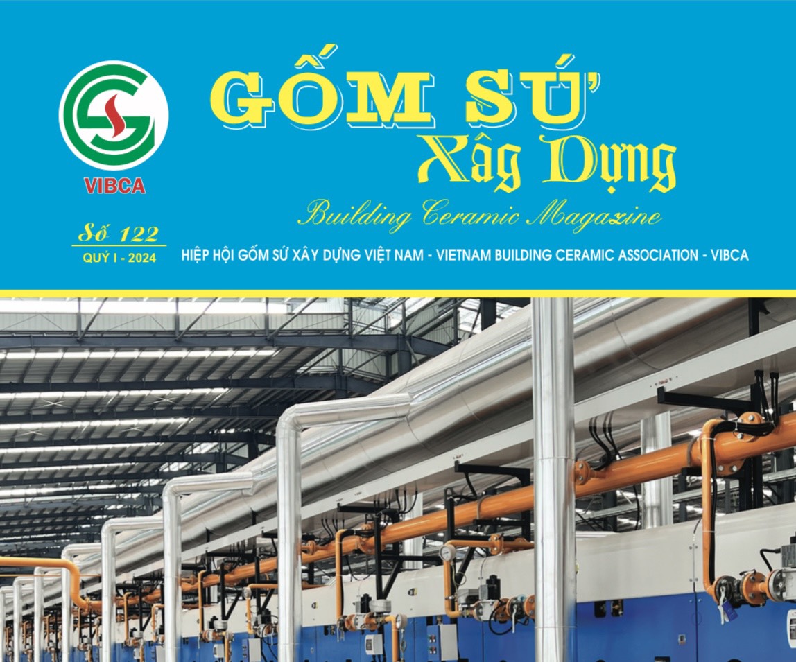 Tạp chí Gốm sứ xây dựng số 122 quý I năm 2024