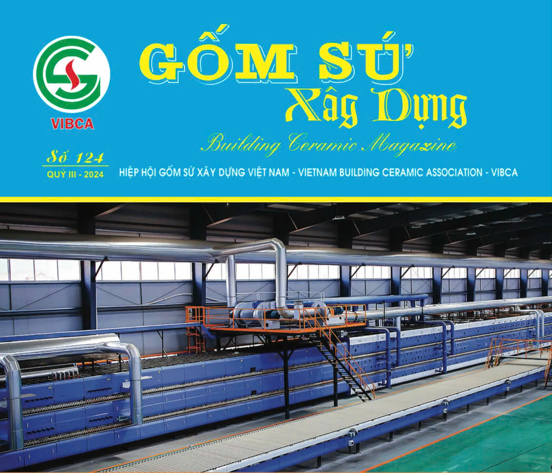 Tạp chí Gốm sứ xây dựng số 124 quý III năm 2024