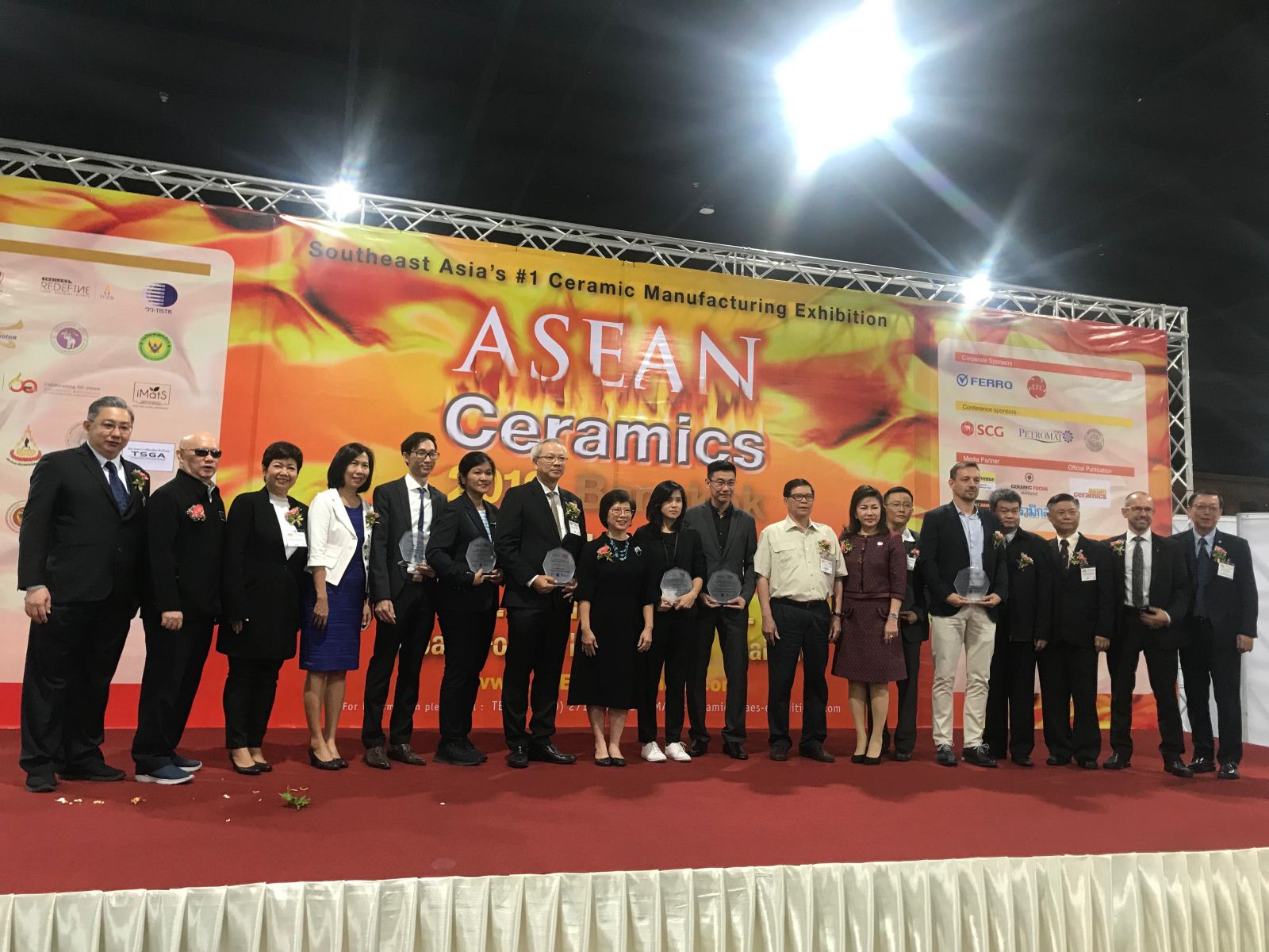 Đoàn Hiệp hội tham dự triển lãm Asean Ceramics 2019 tại Thái Lan