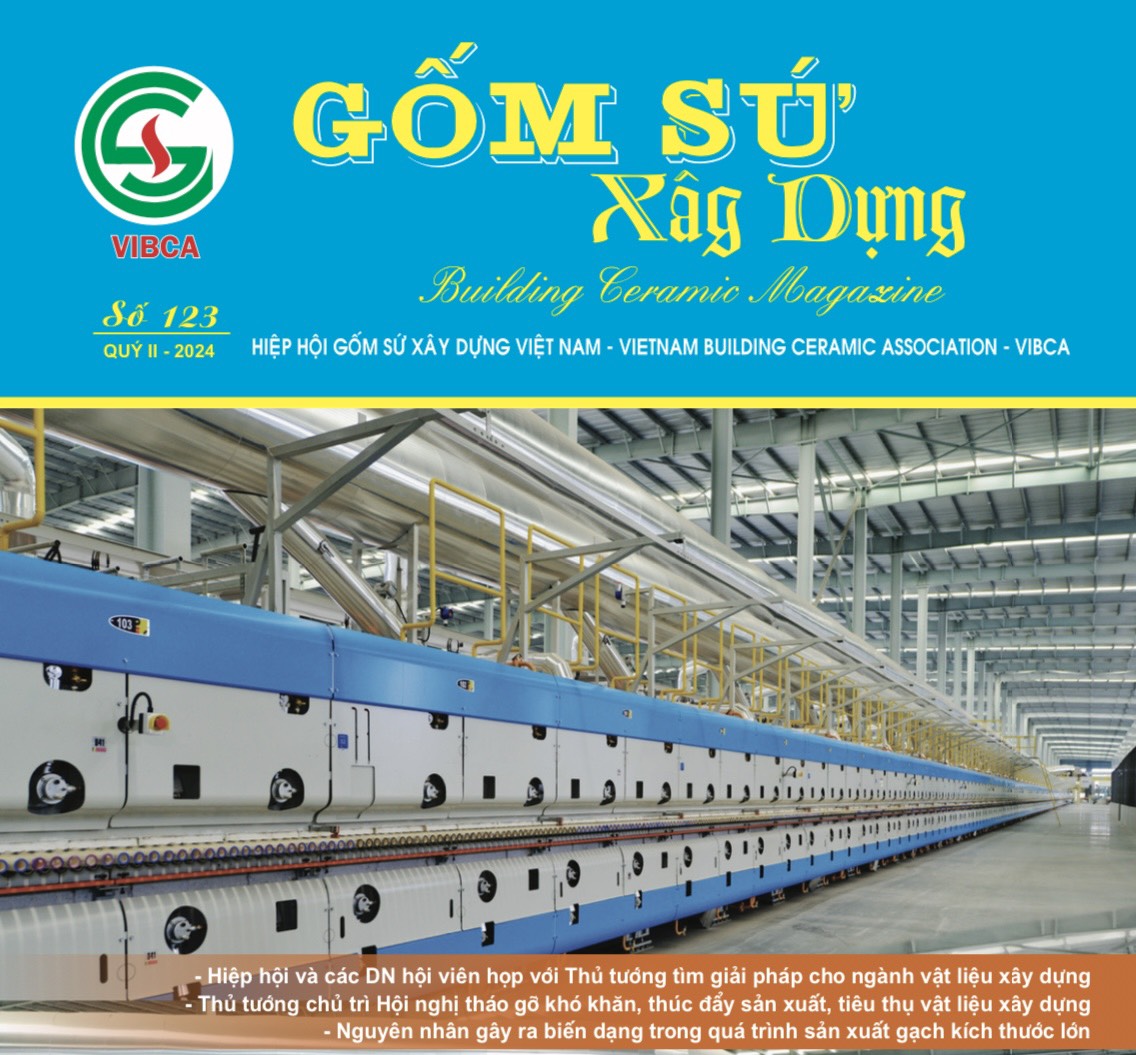 Tạp chí Gốm sứ xây dựng số 123 quý II năm 2024 