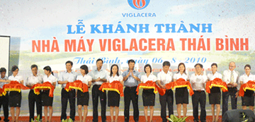 Viglacera khánh thành NM SX granite tại Thái Bình